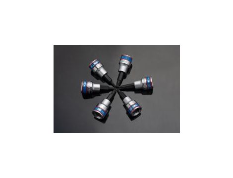 King Tony - ZESTAW NASADEK 3/8 " TORX 5-RAMIENNYCH 6cz. IPR10 - IPR30, SZYNA, - 3146PR - 3