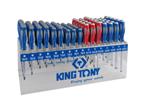 King Tony - ZESTAW WKRĘTAKÓW 96 cz. po 6 szt. Z SERII 1427, 1461, 1462 - 31516MR