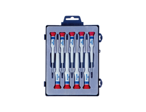 King Tony - ZESTAW WKRĘTAKÓW PRECYZYJNYCH 9cz. TORX T4 - T20 x 40/50mm, PUDEŁKO PLAST. - 32309PR