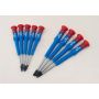 King Tony - ZESTAW WKRĘTAKÓW PRECYZYJNYCH 9cz. TORX T4 - T20 x 40/50mm, PUDEŁKO PLAST. - 32309PR - 3