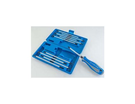 King Tony - ZESTAW WKRĘTAKÓW Z WYMIENNYMI GROTAMI 11 cz. MIX: TORX, HEX, PŁASKIE, PH, PZ - 32518MR01 - 4