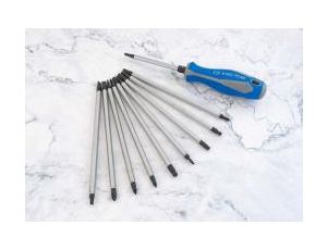 King Tony - ZESTAW WKRĘTAKÓW Z WYMIENNYMI GROTAMI 11 cz. MIX: TORX, HEX, PŁASKIE, PH - 32518MR02 - image 2