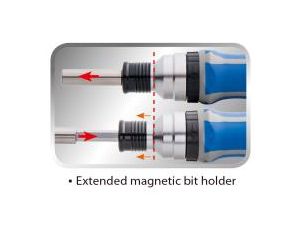 King Tony - TELESKOPOWY WKRĘTAK DO BITÓW 1/4