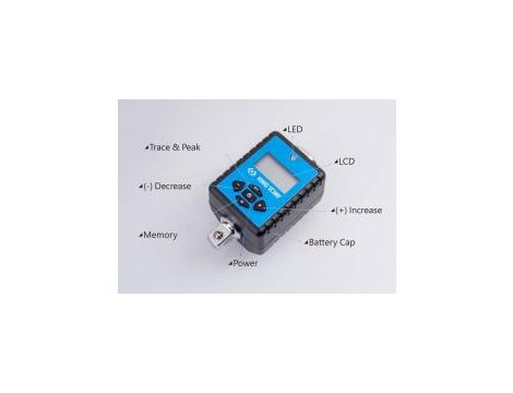 King Tony - CYFROWY ADAPTER DYNAMOMETRYCZNY 1/2" 40 - 200 Nm - 34407-1A - 2