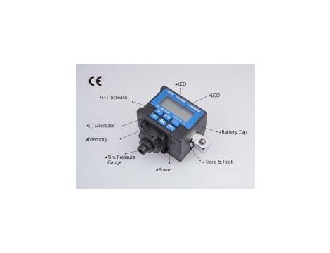 King Tony - CYFROWY ADAPTER DYNAMOMETRYCZNY 1/2" 40 - 200 Nm - 34407T-1A - 2