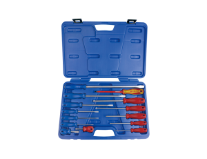 King Tony - ZESTAW WKRĘTAKÓW RÓŻNYCH 14 cz. W WALIZCE - 35114MR