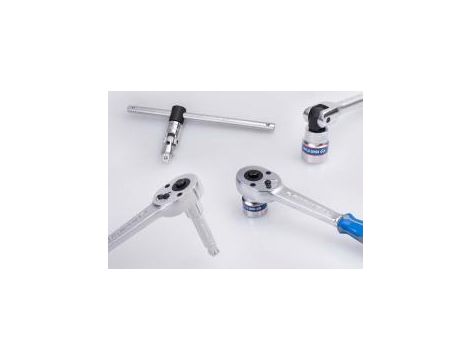 King Tony - ZESTAW NASADEK 3/8" 23cz. KRÓTKIE 6-kąt. 6 - 22mm Z GRZECHOTKĄ I AKCESORIAMI, WALIZKA - 3523MRV10 - 3