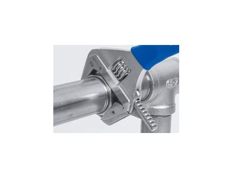 King Tony - KLUCZ NASTAWNY "SZWED" Z PODZIAŁKĄ 38mm x 212mm, CHROM - 3614-08R - 3