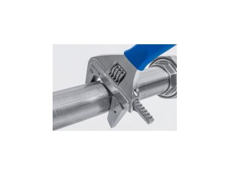 King Tony - KLUCZ NASTAWNY "SZWED" Z PODZIAŁKĄ 38mm x 212mm, CHROM - 3614-08R - 4