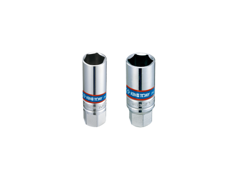 King Tony - NASADKA DO ŚWIEC 3/8" 21mm x 68mm 6-kąt. WKŁADKA GUMOWA - 363521