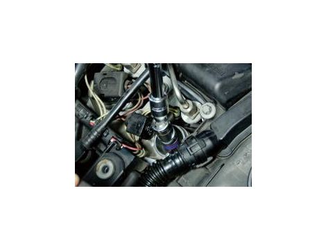 King Tony - PRZEGUBOWA NASADKA DO ŚWIEC 3/8" 16mm x 101mm 12-kąt. WKŁADKA Z METALOWYM KLIPSEM - 365016A - 3