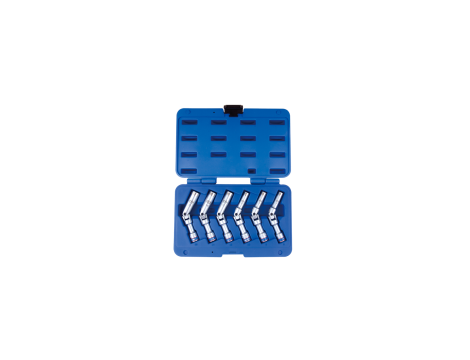 King Tony - ZESTAW NASADEK PRZEGUBOWYCH 3/8" 6cz. DO ŚWIEC ŻAROWYCH 8 - 16MM - 3716MR