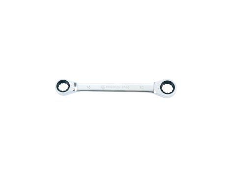 King Tony - KLUCZ OCZKOWY DWUSTRONNY Z GRZECHOTKĄ JEDNOKIERUNKOWĄ 72 ZĘBY 230 x 17mm x 19mm - 37361719M