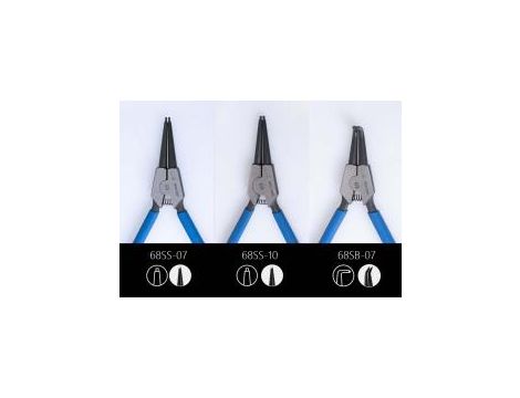 King Tony - ZESTAW SZCZYPIEC DO PIERŚCIENI SEGERA 6 SZT. ETUI - 42116GP - 4