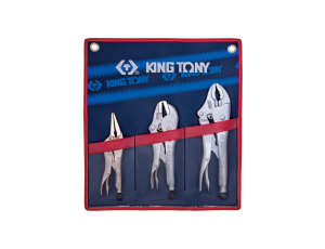King Tony - ZESTAW SZCZYPIEC ZACISKOWYCH MORSEA 3 SZT. ETUI - 42503PR