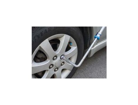 King Tony - ZESTAW NARZĘDZI 1/2" 6cz. NASADKI 6-kąt. 17 i 19mm Z GRZECHOTKĄ, POKRĘTŁEM I PRZEDŁUŻKĄ - 4306MRN - 4