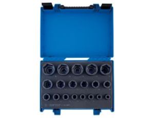 King Tony - ZESTAW KRÓTKICH NASADEK UDAROWYCH 6-KĄT. 1/2