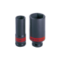 King Tony - NASADKA DŁUGA UDAROWA 1/2" CALOWA 3/4" x 80mm, 6-kąt - 443524S - 2