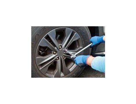 King Tony - SKŁADANY KLUCZ KRZYŻOWY DO KÓŁ 1/2" Z NASADKAMI 19, 21MM - 4503MR - 2