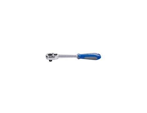 King Tony - GRZECHOTKA 1/2" 32 ZĘBY 250mm UCHWYT GUMOWY - 4779-10GR