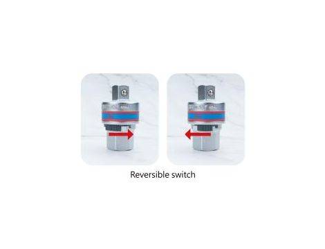 King Tony - ADAPTER GRZECHOTKA 1/2" NA POKRĘTŁA 1/2" - 4844R - 3