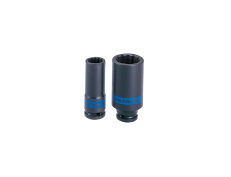 King Tony - NASADKA DŁUGA UDAROWA CIENKOŚCIENNA 1/2" 15mm x 80mm, 12-kąt - 493015M