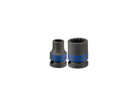 King Tony - NASADKA KRÓTKA UDAROWA LEKKA 3/4" 19mm x 50mm, 12-kąt - 651019M