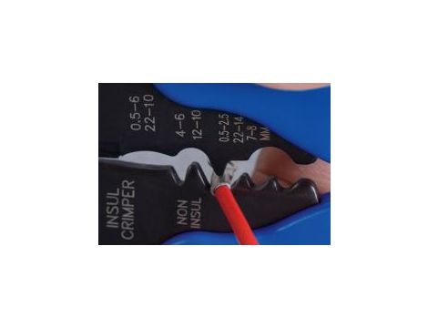 King Tony - ŚCIĄGACZ IZOLACJI Z PRZEWODÓW (0.2 - 6.0mm) - 6762-08 - 2