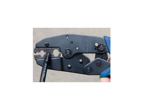 King Tony - ZACISKARKA PRASKA DO KOŃCÓWEK IZOLOWANYCH KABLI 0.5-6.0MM2 - 67GG-09 - 2