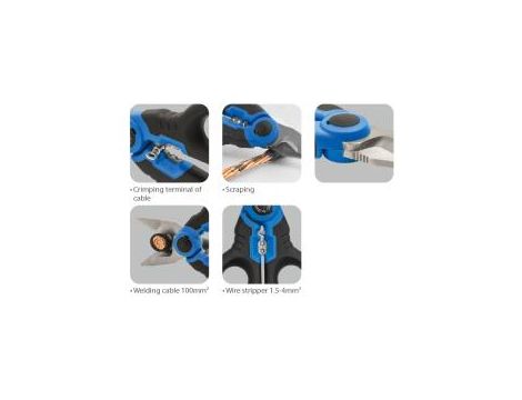 King Tony - NOŻYCZKI DO KABLI I PRZEWODÓW 161mm - 6AB14-06 - 3