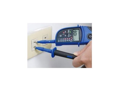 King Tony - MIERNIK NAPIĘCIA CYFROWY AC/DC I CIĄGŁOŚCI OBWODU - 6CB21 - 2