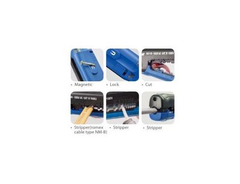 King Tony - WIELOFUNCYJNY ŚCIĄGACZ IZOLACJI Z PRZEWODÓW - 6CB41 - 2