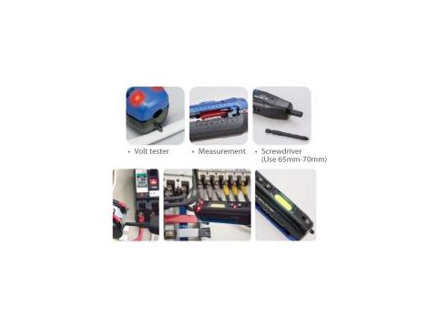 King Tony - WIELOFUNCYJNY ŚCIĄGACZ IZOLACJI Z PRZEWODÓW - 6CB41 - 3