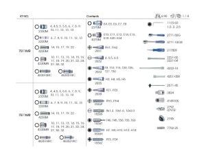 King Tony - ZESTAW NARZĘDZI KING TONY,NASADKI, BITY, WKRĘTAKI, KLUCZE, SZCZYPCE, MŁOTEK, LATARKA 110 cz. W WALIZCE - 7011MR