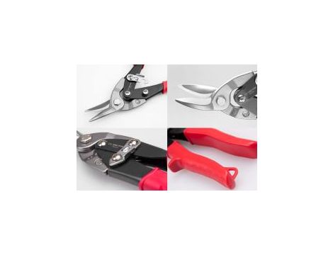 King Tony - NOŻYCE DŹWIGNIOWE DO CIĘCIA KSZTAŁTOWEGO BLACH 1.2mm LEWE - 74010 - 4