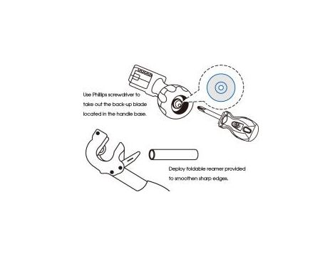 King Tony - OBCINACZ DO RUR MIEDZIANYCH (12 - 35 mm) - 7912-22 - 2