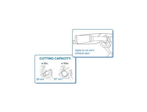 King Tony - OSTRZE ZAPASOWE DO OBCINACZA RUR - 7912-2311 - 2