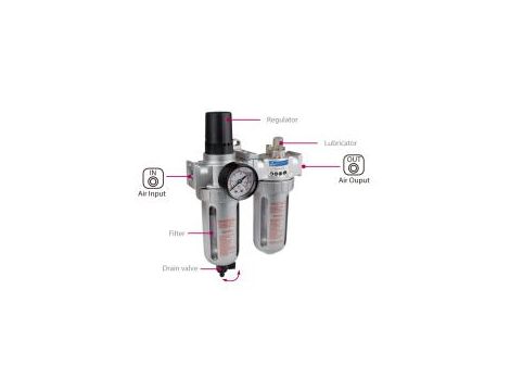 King Tony - REDUKTOR + FILTR + NAOLEJACZ 1/4" - 799A0-23C - 3