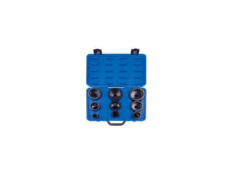 King Tony - ZESTAW NASADEK KRÓTKICH 1/2" I 3/4" WEWNĘTRZNYCH DO NAKRĘTEK ŁOŻYSK TMFS 4 - 12 - 7K09MP