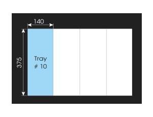 King Tony - WALIZKA Z TWORZYWA 381 x 146 x 66mm DO WYTŁOCZEK 140 x 375mm - 820002 - image 2