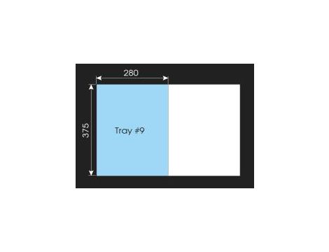 King Tony - WALIZKA ZE WZMOCNIONEGO TWORZYWA 422 x 372 x 92mm DO WYTŁOCZEK 280 x 375mm - 820011 - 2