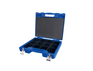 King Tony - WALIZKA ZE WZMOCNIONEGO TWORZYWA 422 x 372 x 92mm Z WYTŁOCZKAMI DO CZĘŚCI 4szt - 827011