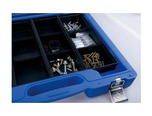 King Tony - WALIZKA ZE WZMOCNIONEGO TWORZYWA 422 x 372 x 92mm Z WYTŁOCZKAMI DO CZĘŚCI 4szt - 827011 - image 2