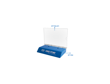 King Tony - WKŁADKA A4 DO PODSTAWKI EKSPOZYCYJNEJ 87154 - 87154-01