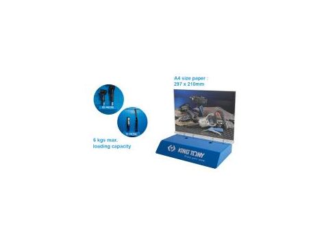 King Tony - WKŁADKA A4 DO PODSTAWKI EKSPOZYCYJNEJ 87154 - 87154-01 - 2