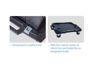 King Tony - PLATFORMA TRANSPORTOWA DO SKRZYNEK MODUŁOWYCH 87405, 655x490x170mm - 87405-9 - image 2