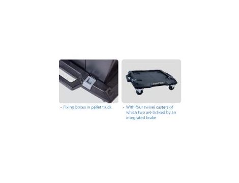 King Tony - PLATFORMA TRANSPORTOWA DO SKRZYNEK MODUŁOWYCH 87405, 655x490x170mm - 87405-9 - 2