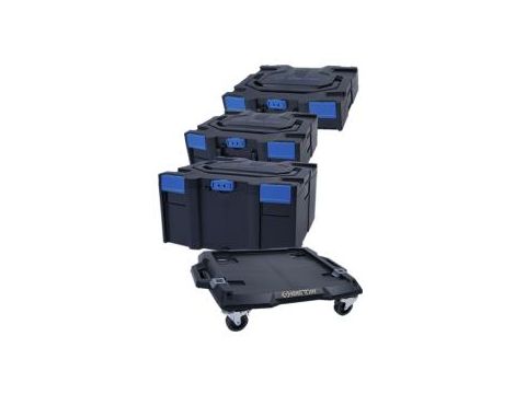 King Tony - ZESTAW MODUŁOWYCH SKRZYNEK NARZĘDZIOWYCH KING TONY NA PLATOFRMIE - 87405Z1 - 2