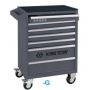 King Tony - WÓZEK WARSZTATOWY 8 SZUFLAD (BEZ NARZĘDZI) - SZARY - 87437-8B-G - 2