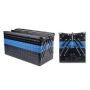 King Tony - SKRZYNKA ROZCIĄGANA 5 SEGMENTÓW CZARNO-NIEBIESKA (BEZ NARZĘDZI) 470x220x260mm - 87A05A-KB - 3